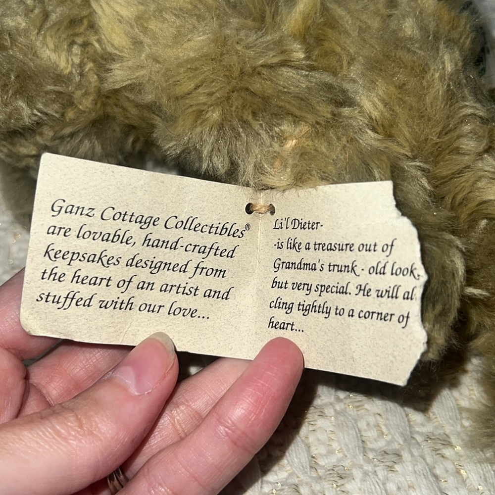 NWT Ganz Cottage Collectibles Li'l Dieter Vintage RARE Collectible HTF - Picture 6 of 6